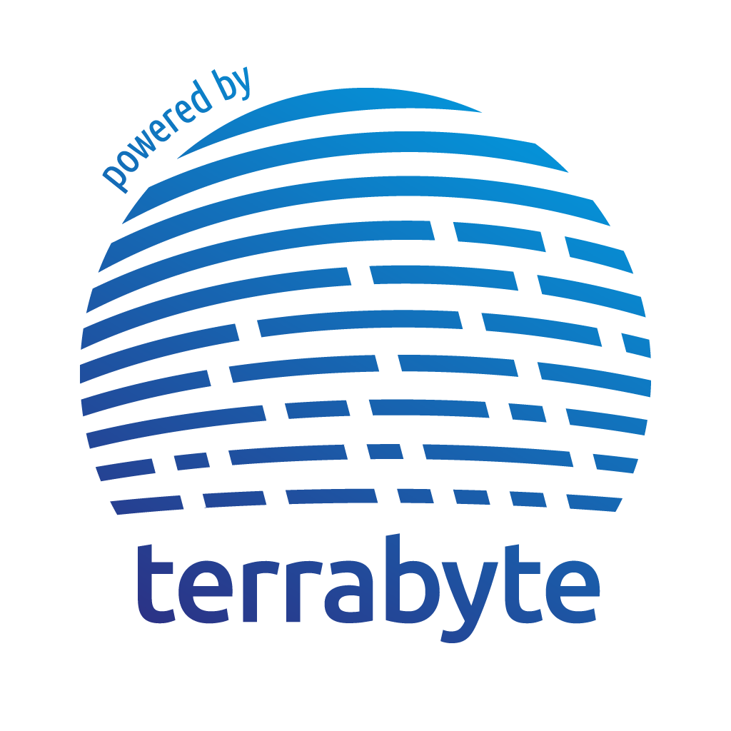 terrabyte powered logo gradient